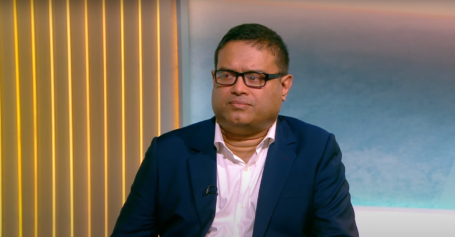 the chase star paul sinha channel 5 news