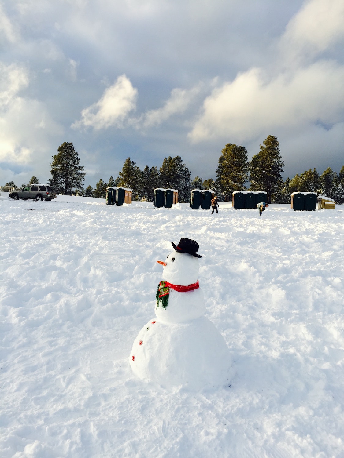 The UK weather forecast says there's a chance of a white Christmas
