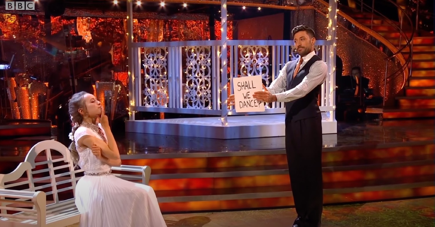 rose ayling-ellis and giovanni pernice on bbc strictly