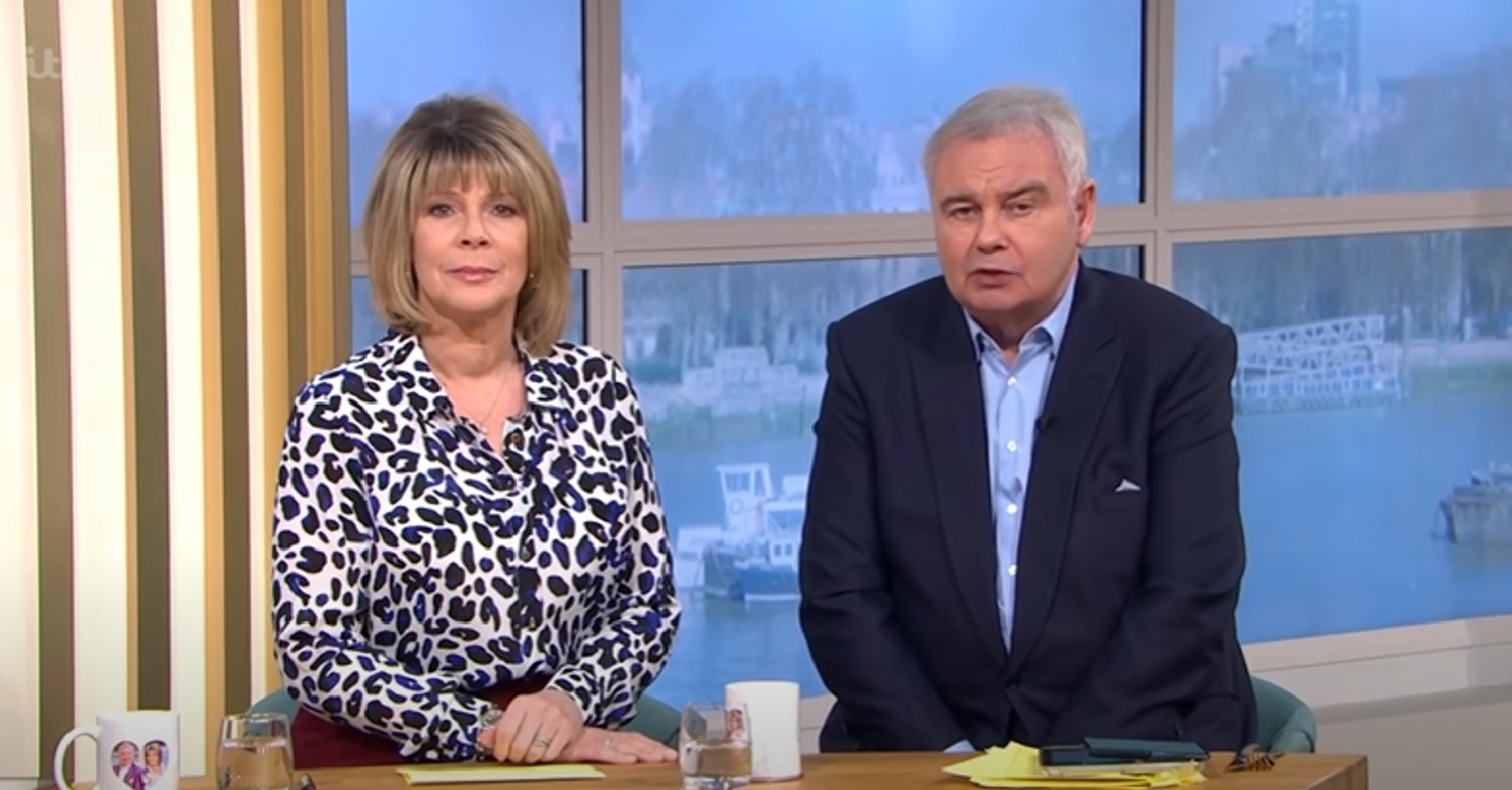 Eamonn Holmes and Ruth Langsford on This Morning
