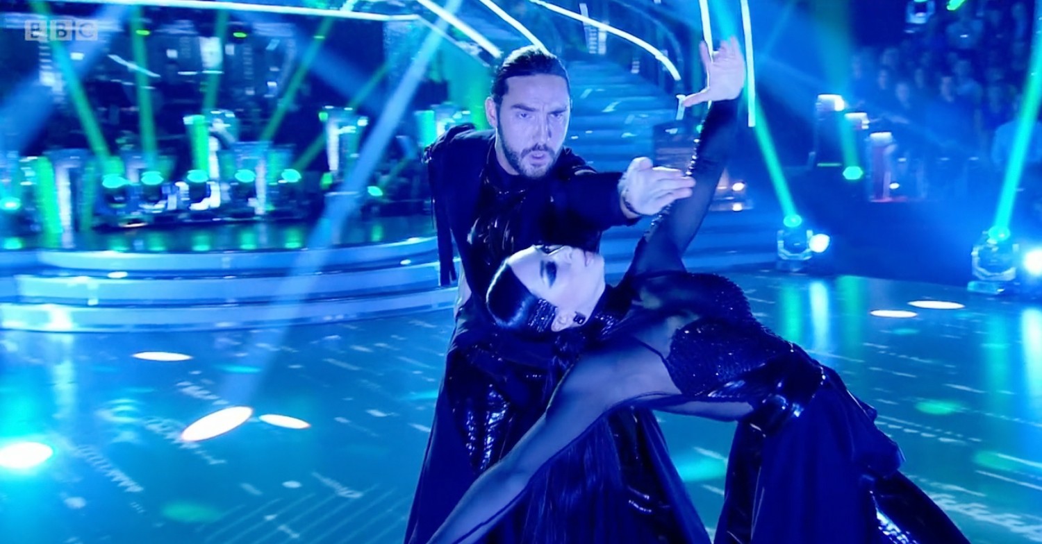 katya jones spoke about her matrix routine with seann walsh on strictly it takes two