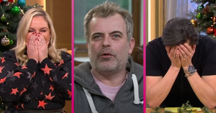 Simon Gregson on This Morning today