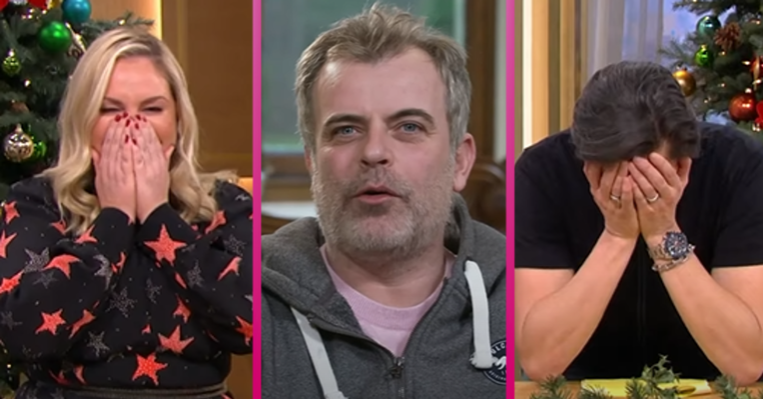 Simon Gregson on This Morning today