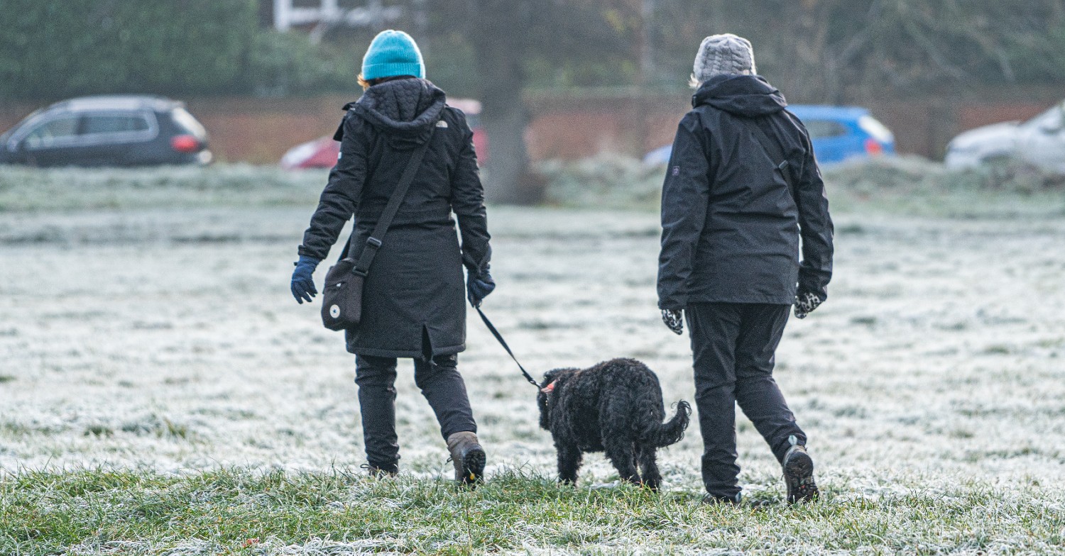 The UK weather is supposed to change as the temperature gets higher for New Year's Eve. (Credit: SplashNews)