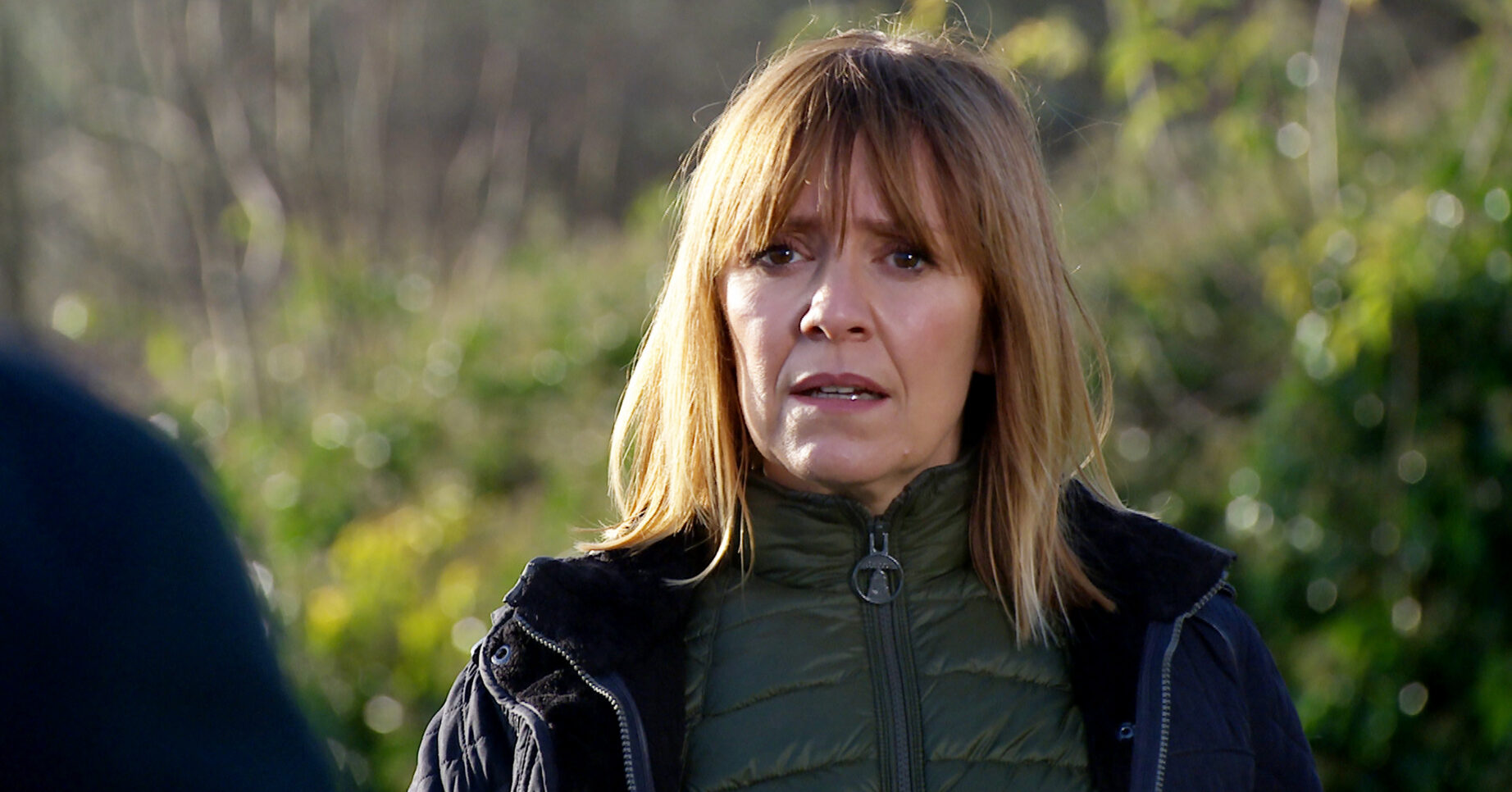 Rhona in Emmerdale is shocked by Pierce's news