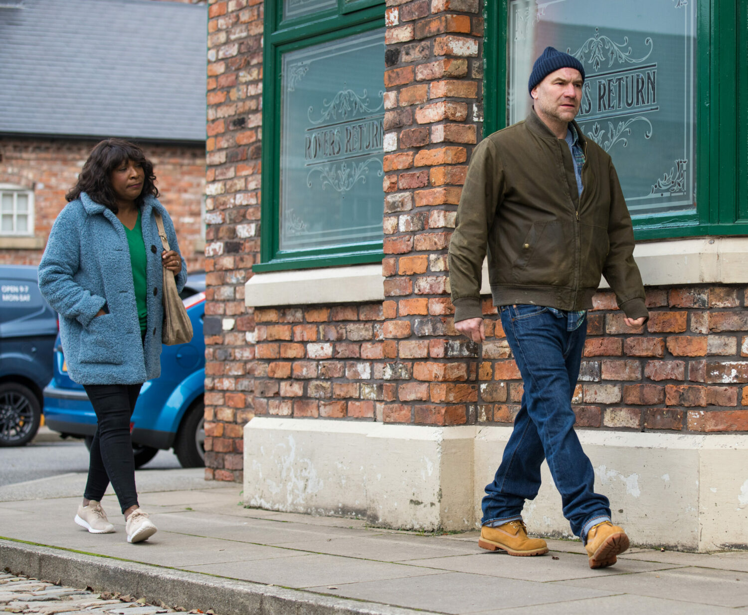 Coronation Street Jan 21 Tim goes back to Aggie’s for a brew after his hospital appointment Sally spots his location on the tracker 