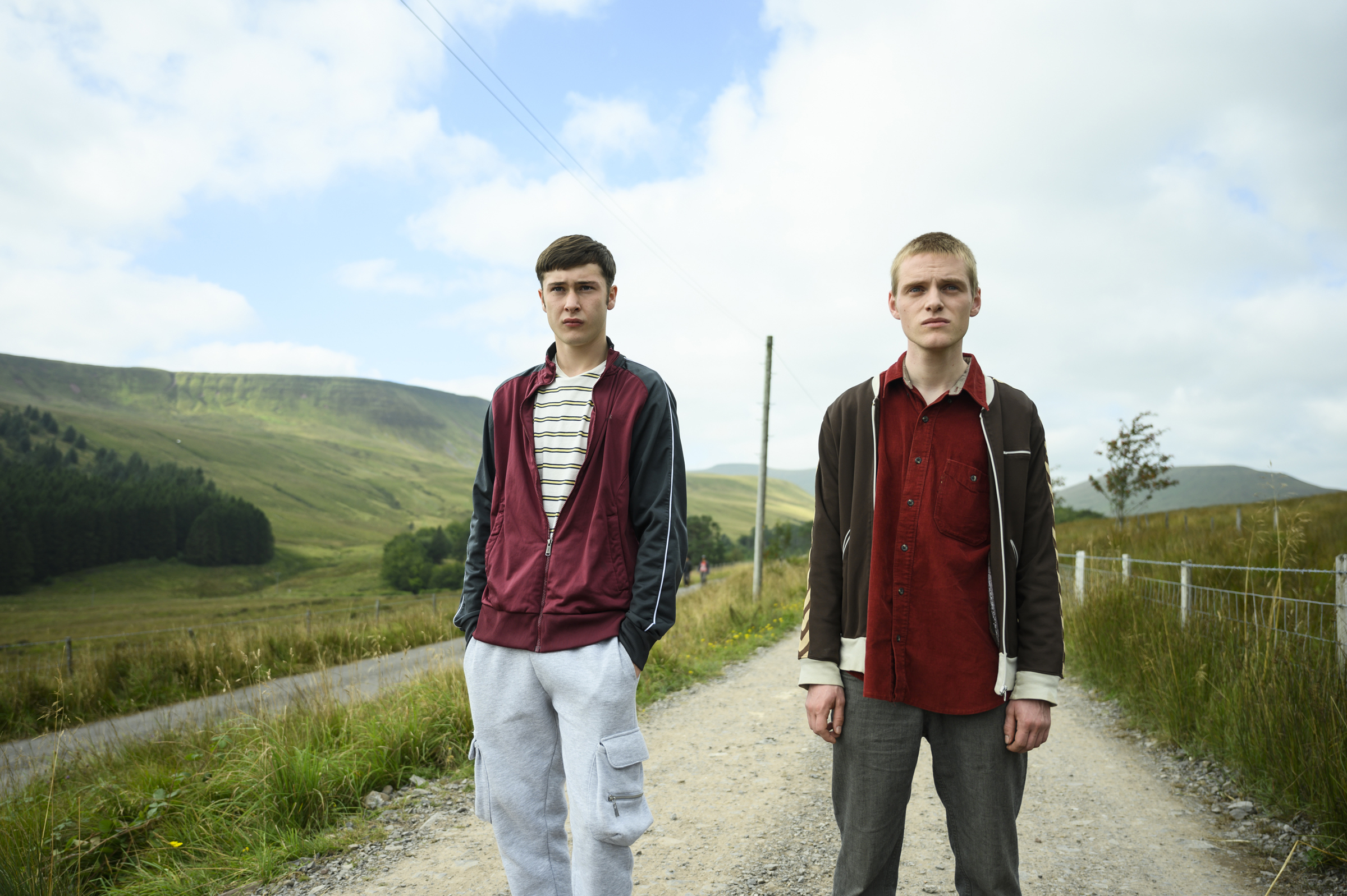 Samuel Bottomley in character as Aaron in Somewhere Boy