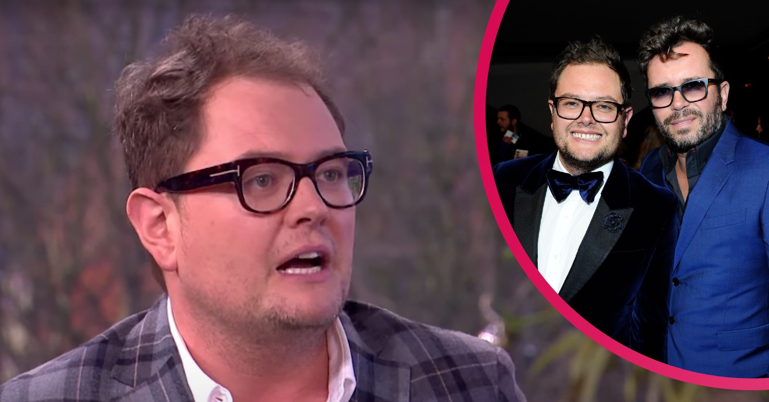 Alan Carr and husband Paul Drayton