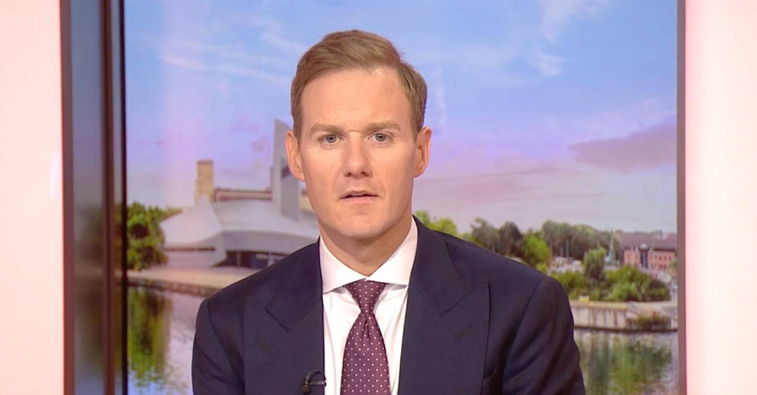 Dan Walker on BBC Breakfast