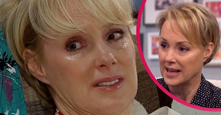 Coronation Street star Sally Dynevor as Sally Metcalfe