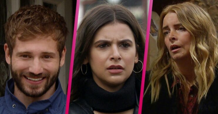 Emmerdale happy Jamie, Worried Meena and strained Charity 6 spoilers comp