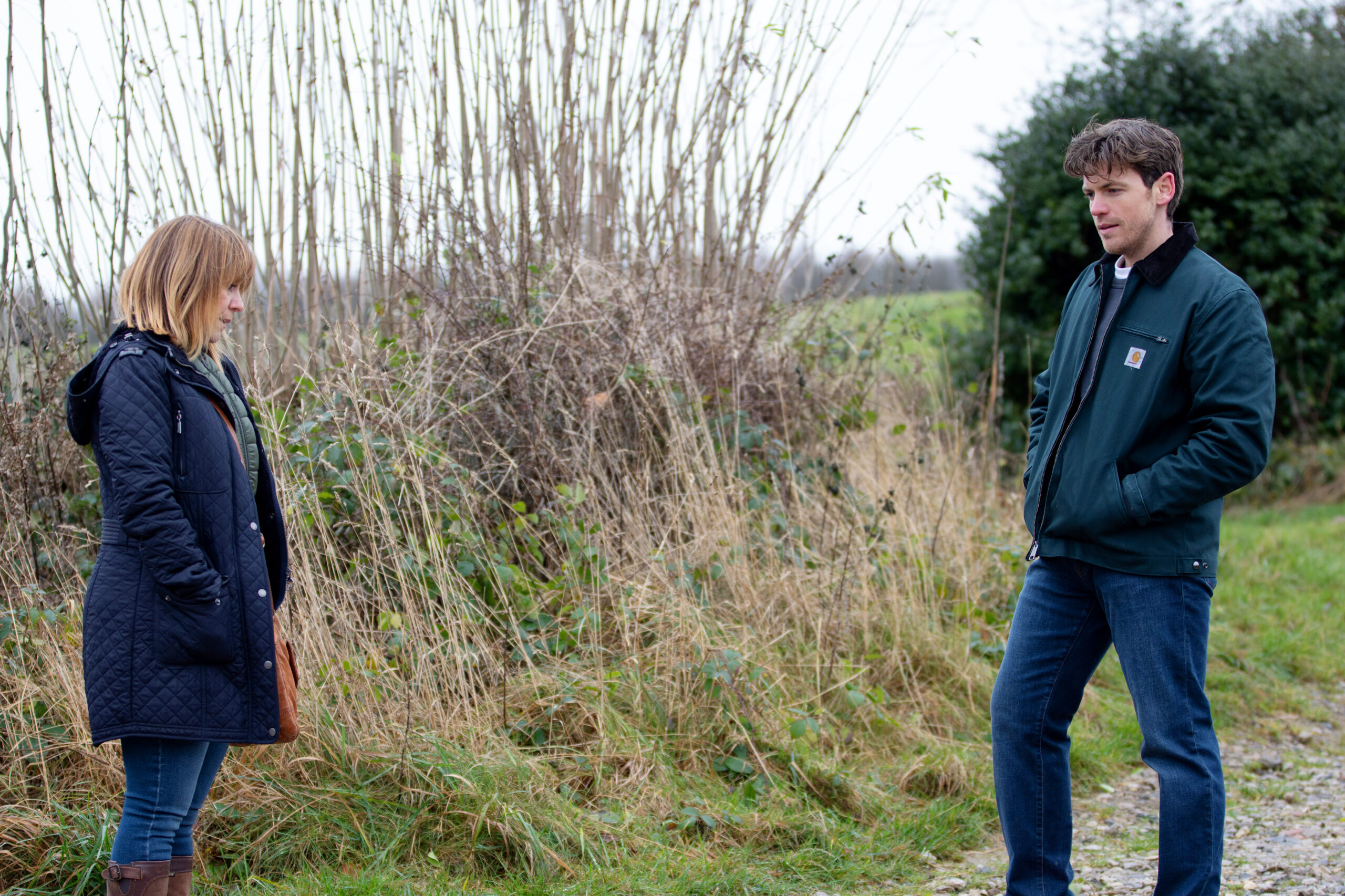 Emmerdale Rhona comes face to face with Pierce's son
