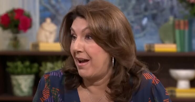 Jane McDonald talking on This Morning