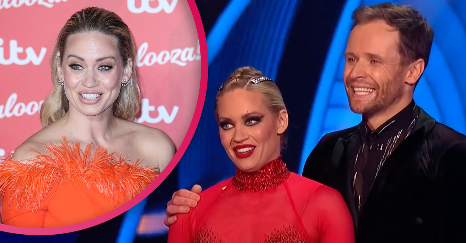 Kimberly dancing on ice