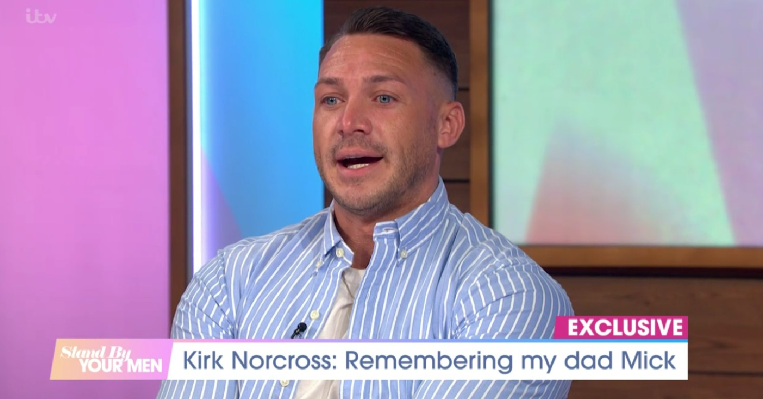 Kirk Norcross speaking about dad Mick on Loose Women