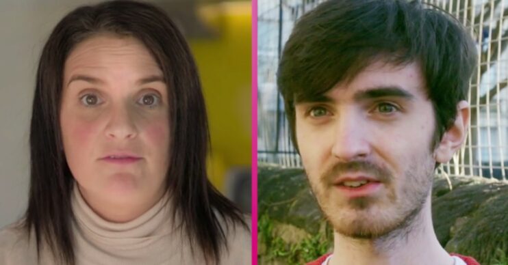 22 Kids and Counting star Sue Radford and her son Luke
