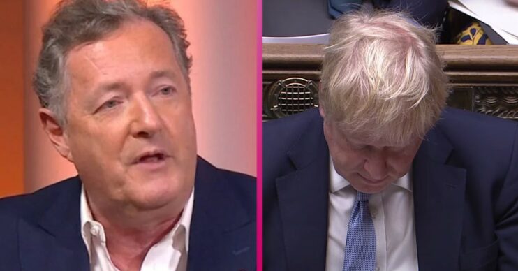 Piers Morgan praises Theresa May for 'finishing Boris Johnson off' with 'savage' rant amid 'partygate' scandal