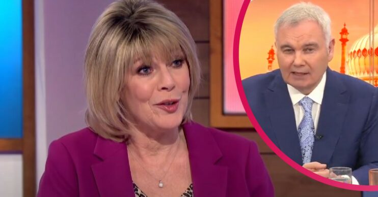 Ruth Langsford and Eamonn Holmes on television