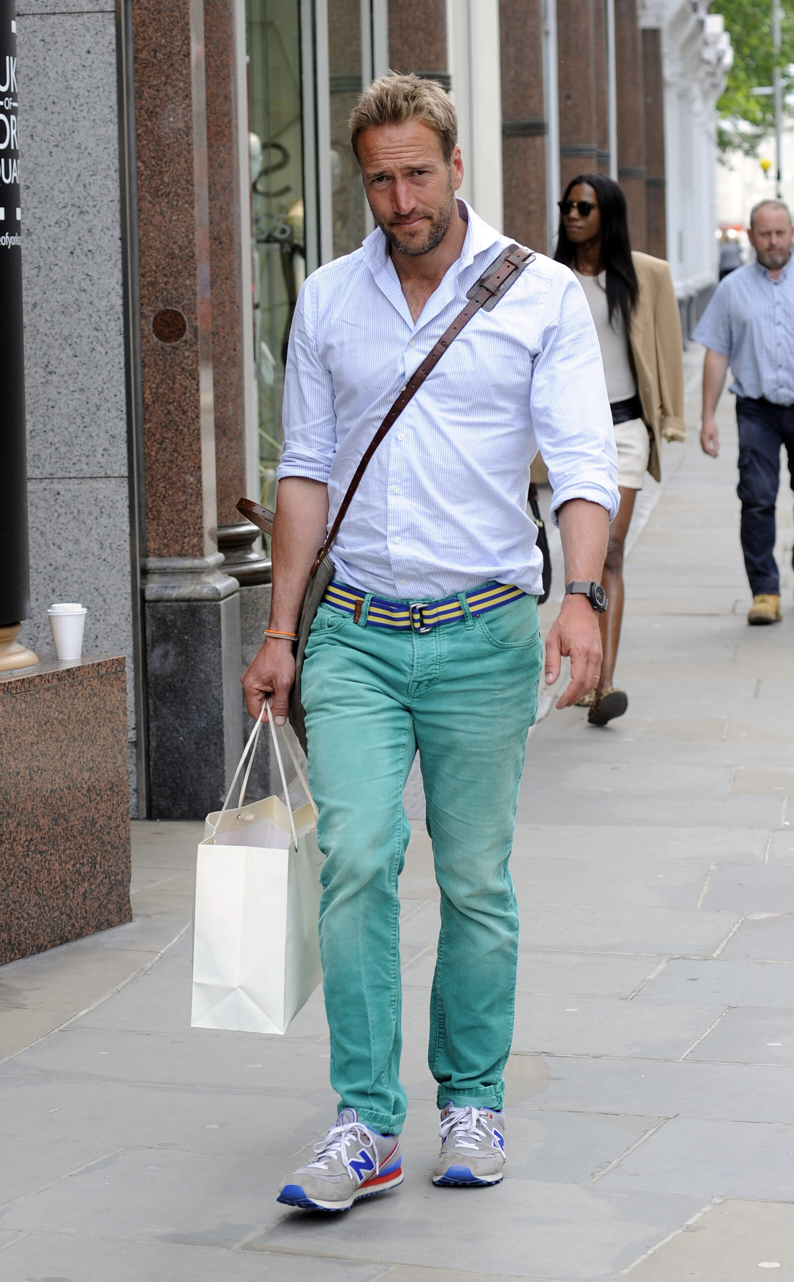 ben fogle said his children have knives