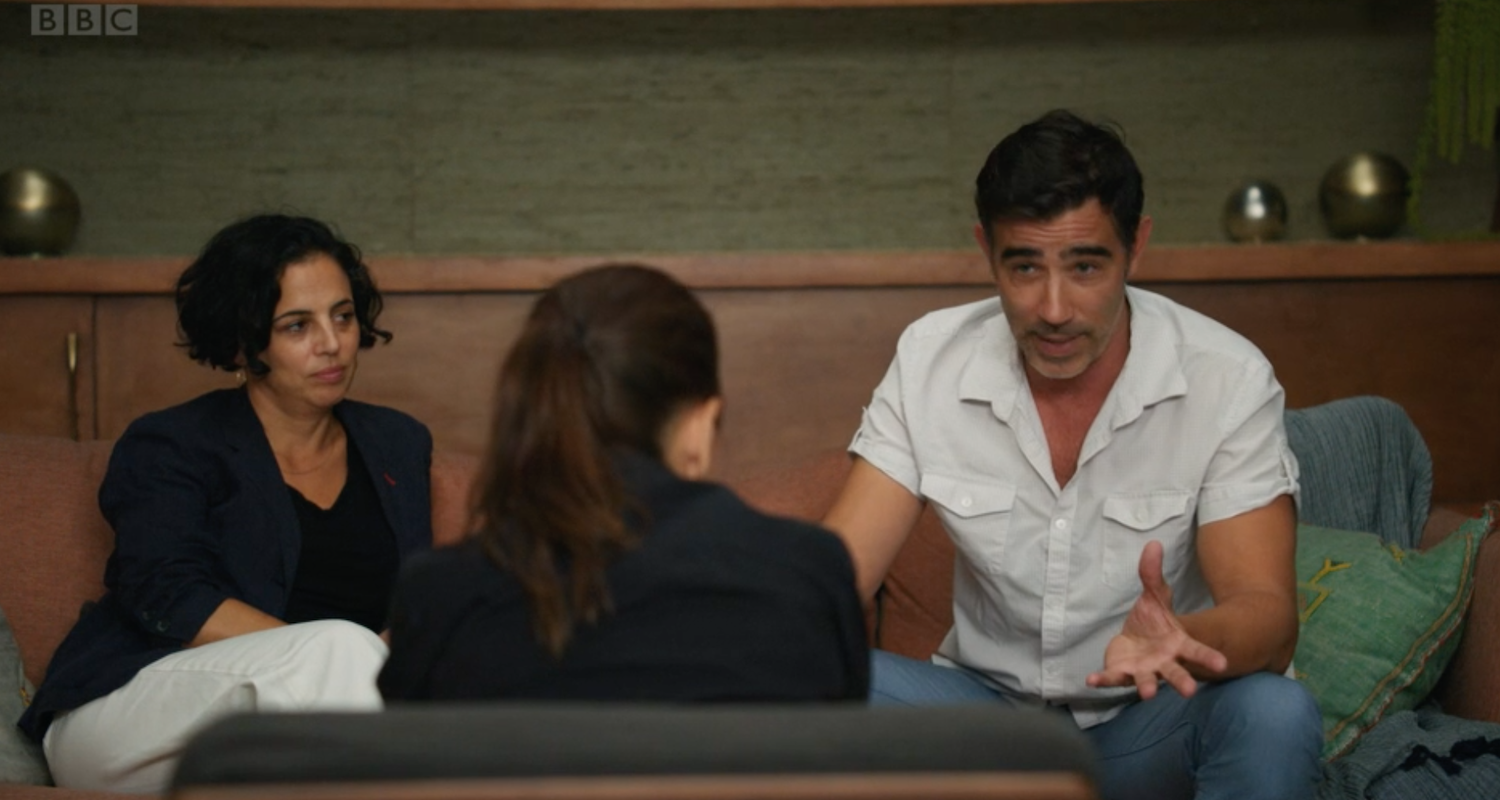Annie and Mau in Couples Therapy on BBC Two