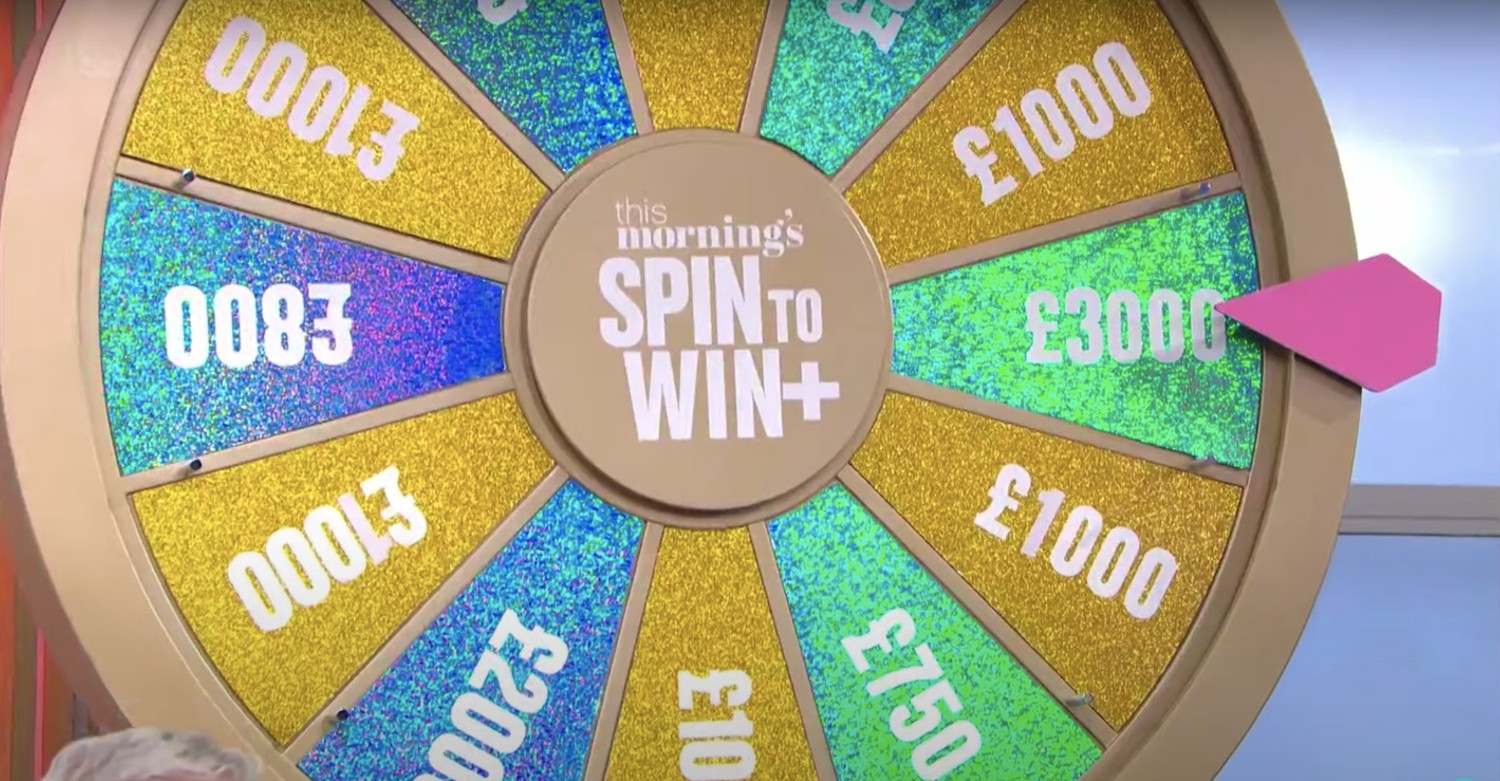 Spin to Win prizes