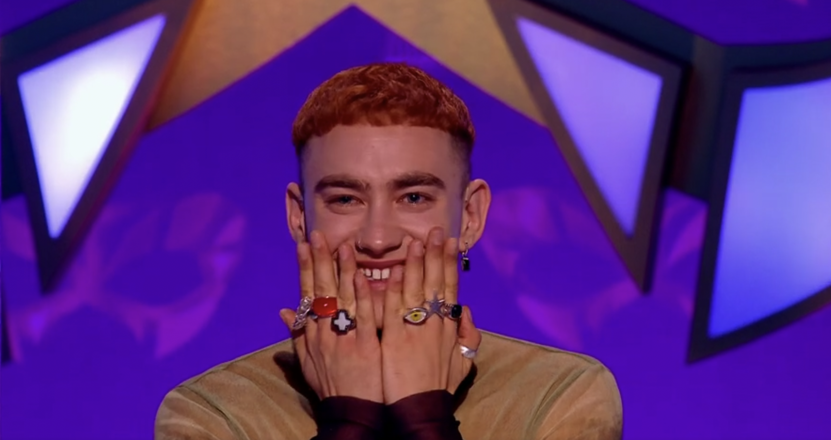The Masked Singer fans loved Olly Alexander as a guest judge. (Credit: ITV)