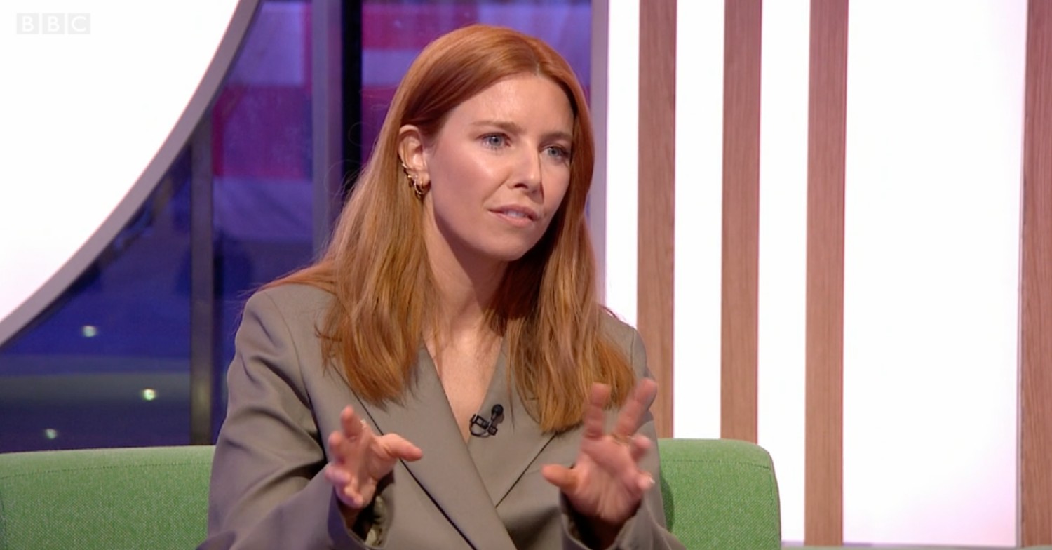 Stacey Dooley appearing on The One Show