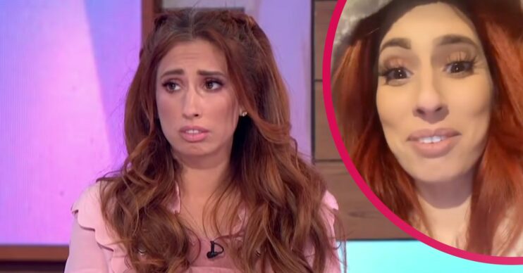 Stacey Solomon addresses fans on Instagtam
