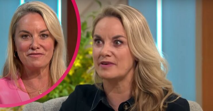 Tamzin Outhwaite reveals her partner has been rushed into hospital for urgent op