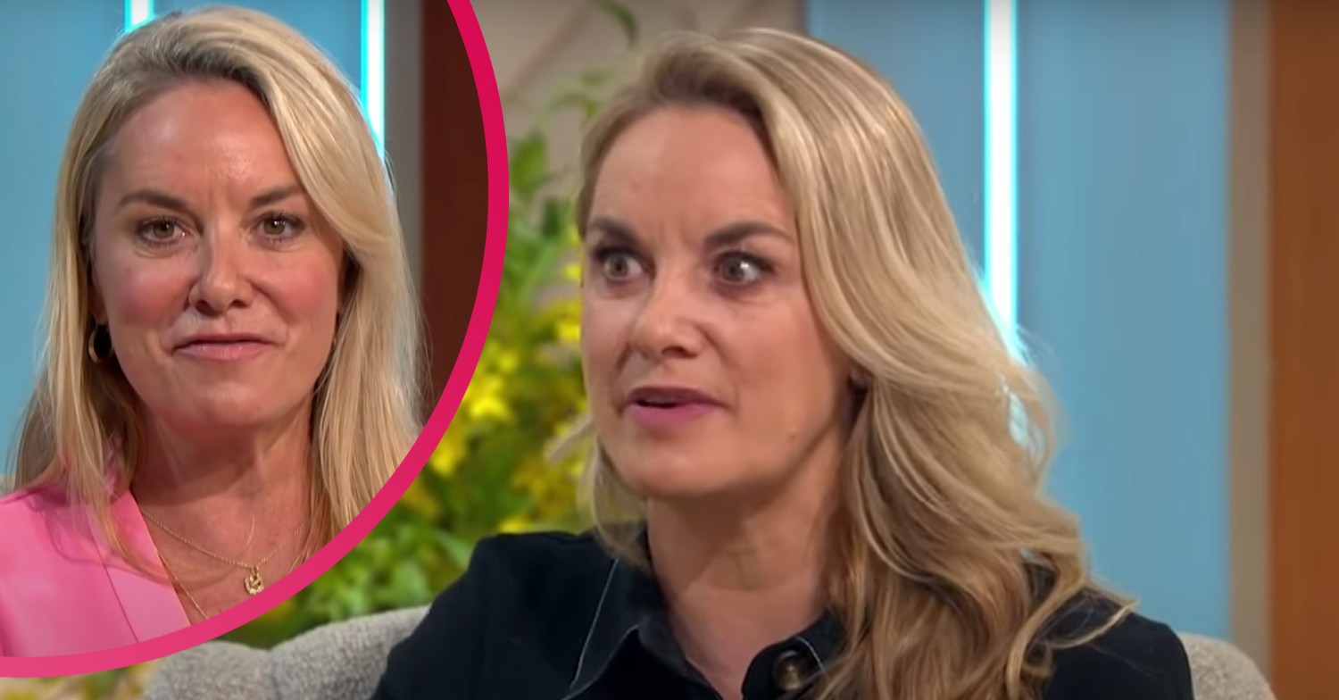 Tamzin Outhwaite reveals her partner has been rushed into hospital for urgent op