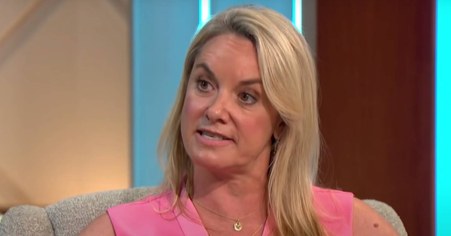 Tamzin Outhwaite and partner Tom Child have been together for four years