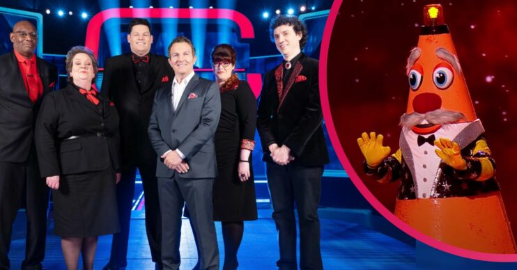 The Masked Singer: Could Traffic Cone be a star from The Chase? Bookies think so