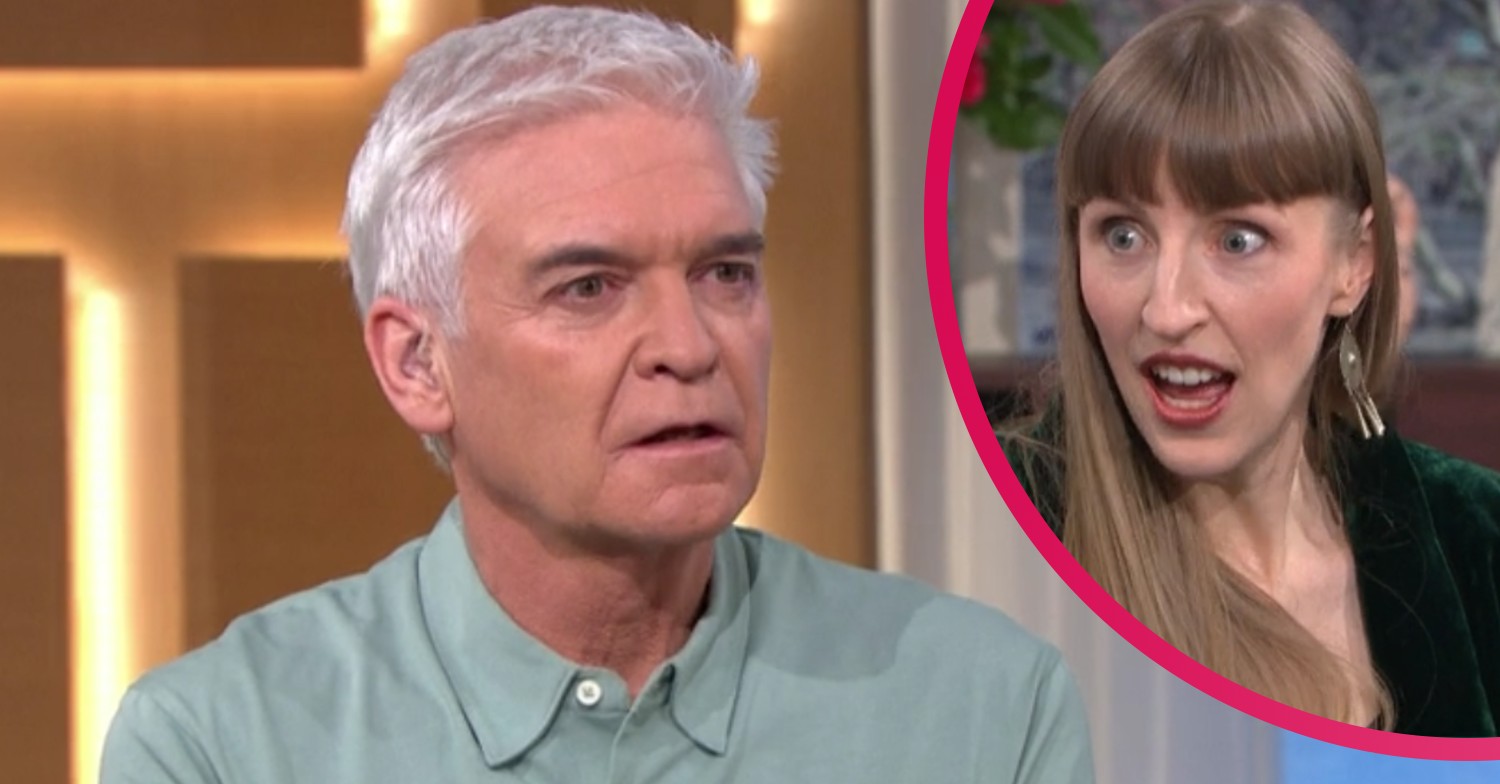 This Morning today: Phillip Schofield looking shocked