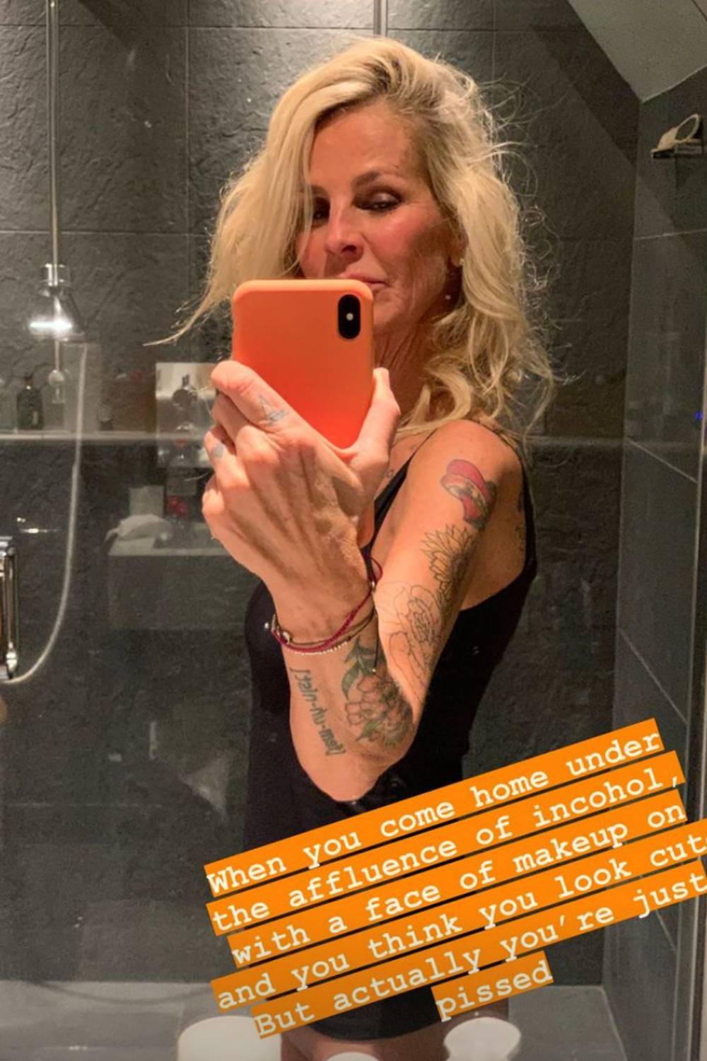 Ulrika Jonsson and her tattoos