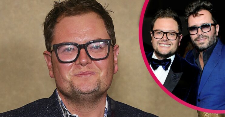 Alan Carr and husband Paul Drayton