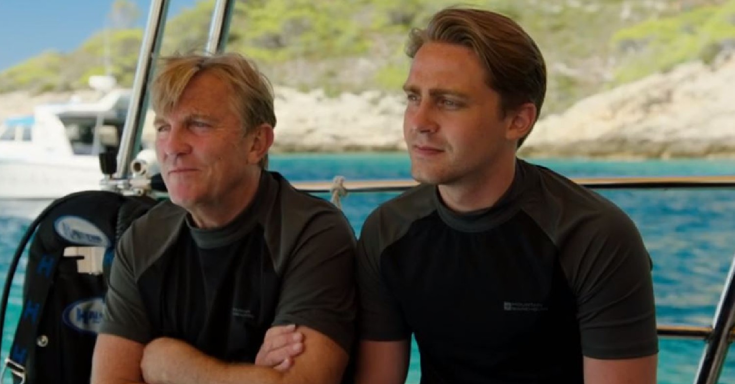Barney and Bradley Walsh in Breaking Dad series 4