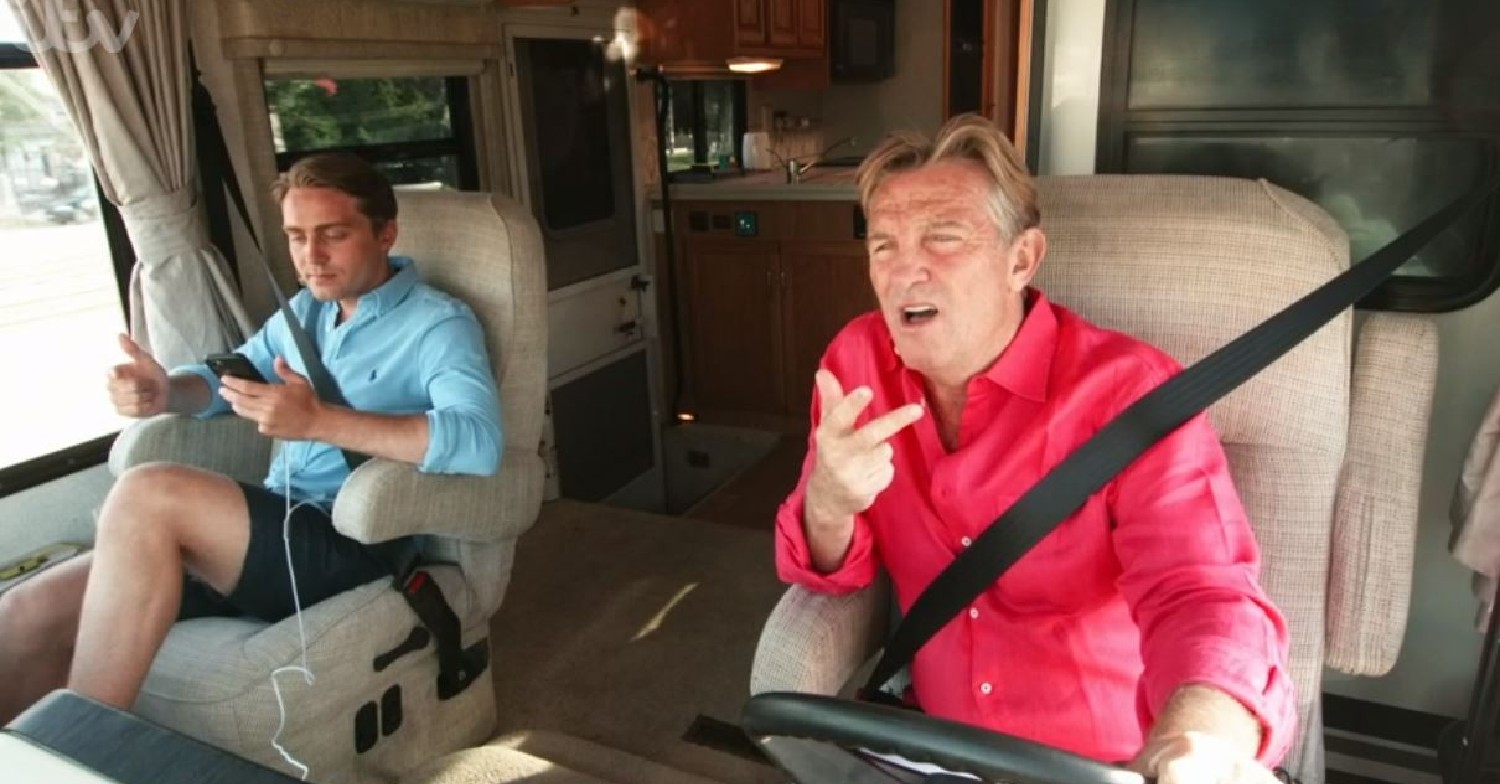 Bradley Walsh and son Barney on Breaking Dad episode two