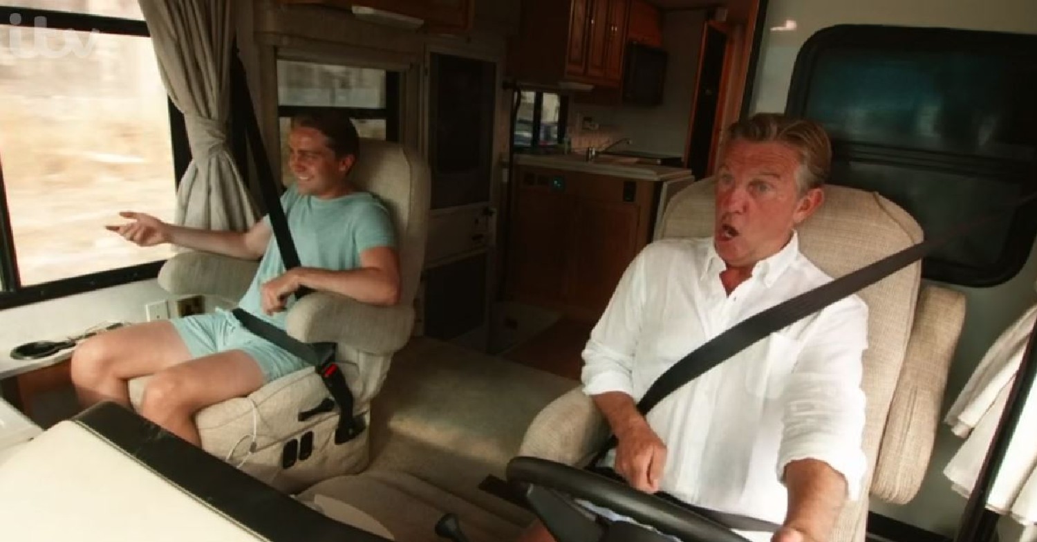 Barney and Bradley Walsh in Breaking Dad series 4