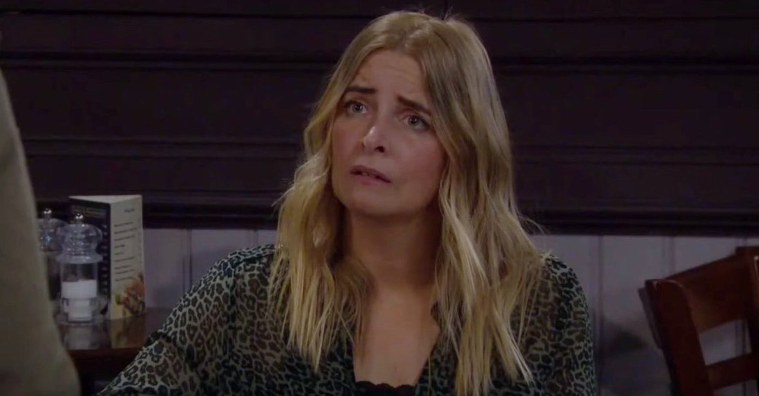 Charity Dingle hasn't had a new baby in a while in Emmerdale (Credit: ITV)