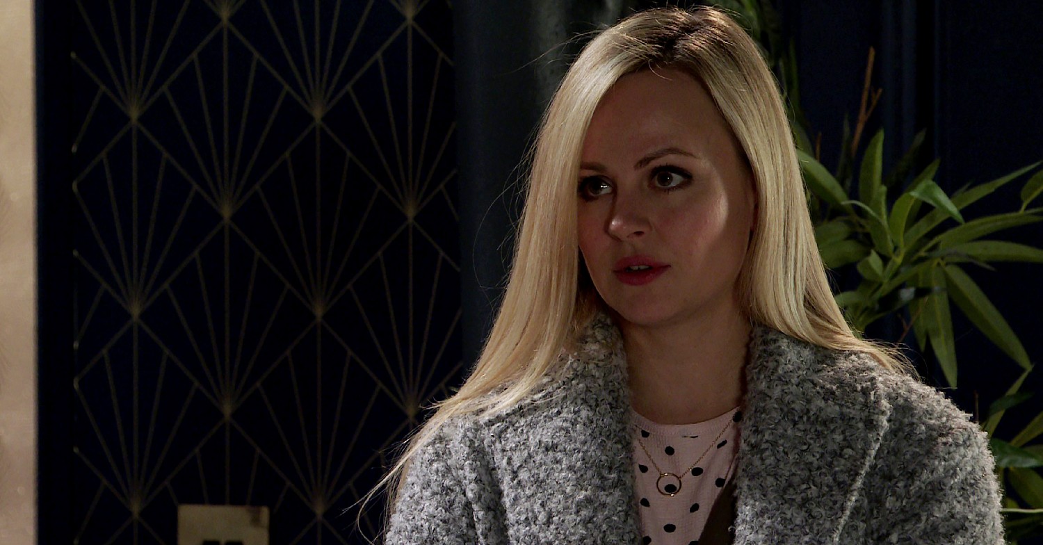 Will Sarah throw her marriage away? (Credit: ITV)