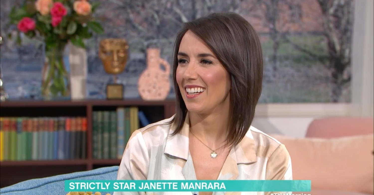 janette manrara on this morning talking about Strictly come dancing 