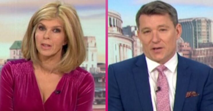 Kate Garraway and Ben Shephard on GMB today