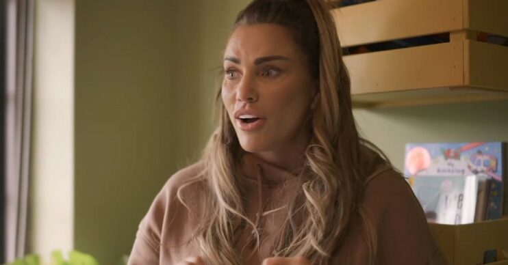 Katie Price on Mucky Mansion show