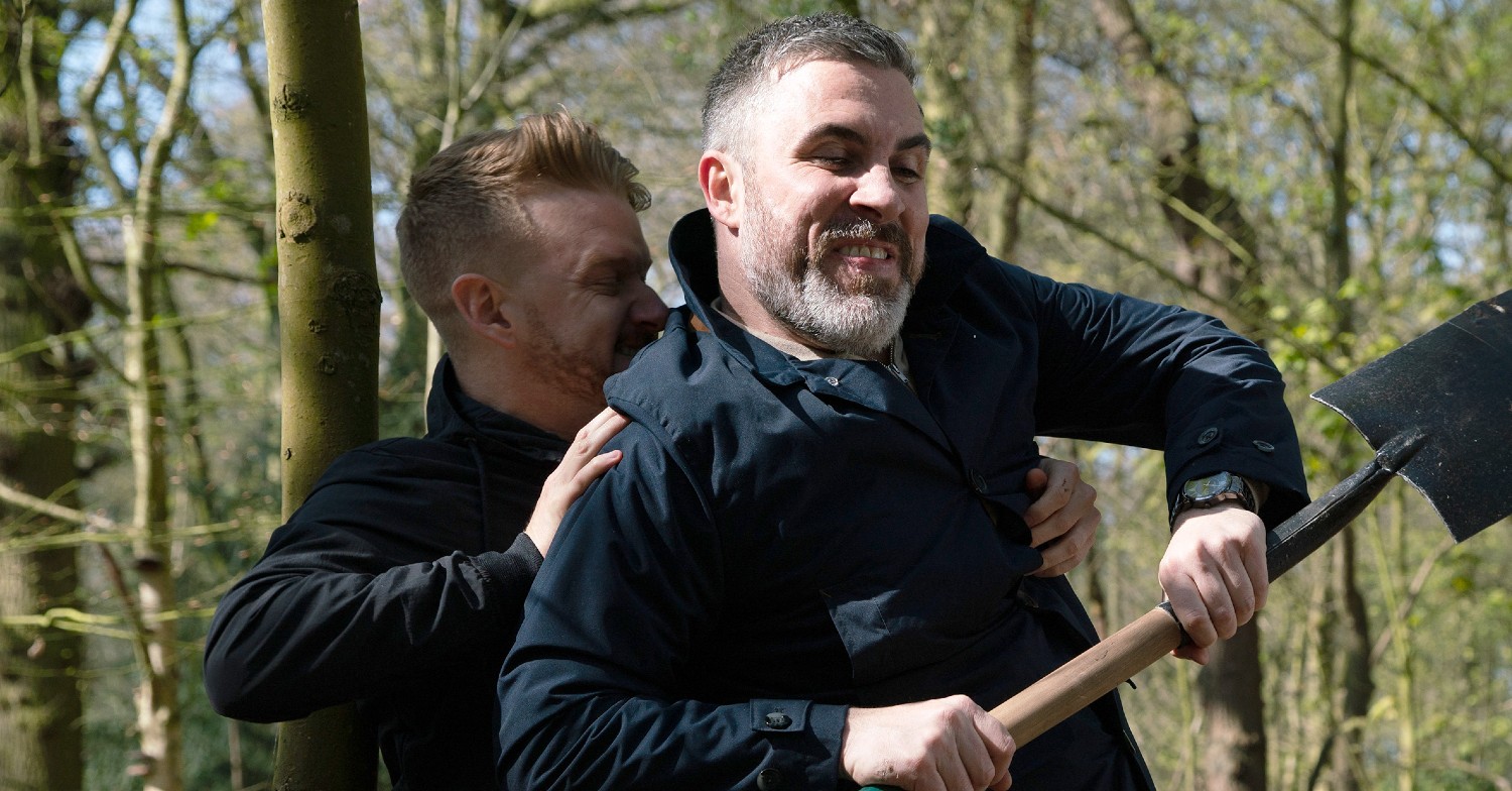 Gary Windass murdered Rick Neelan in Coronation Street (Credit: ITV)