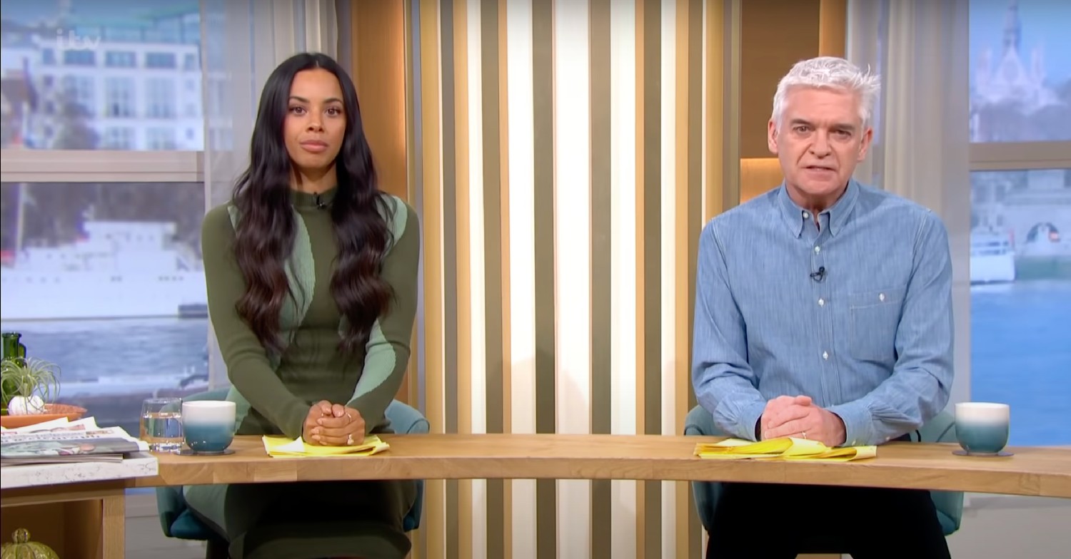 rochelle humes hosts this morning with phillip schofield