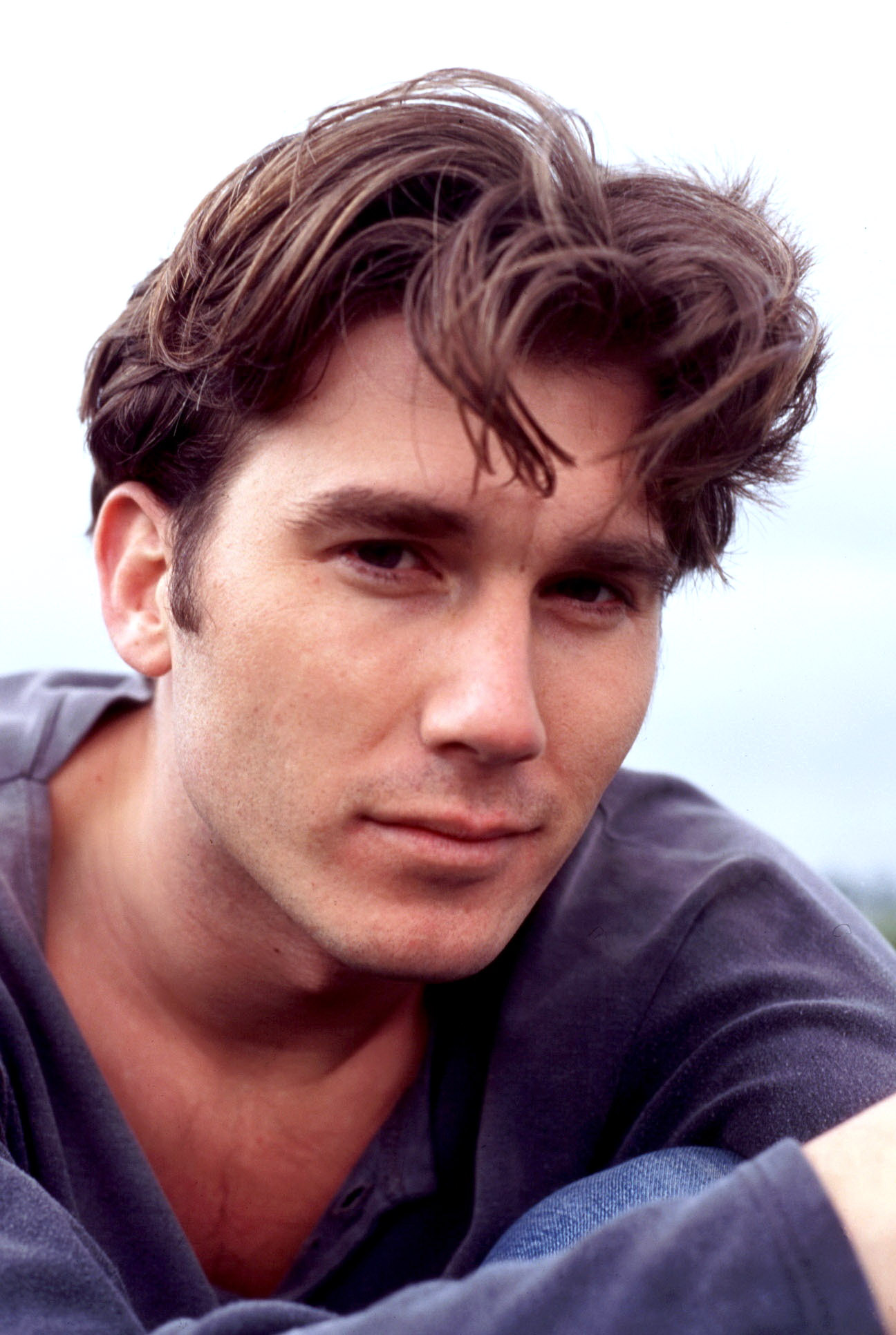 Emmerdale Dave Glover smolders in press shot 