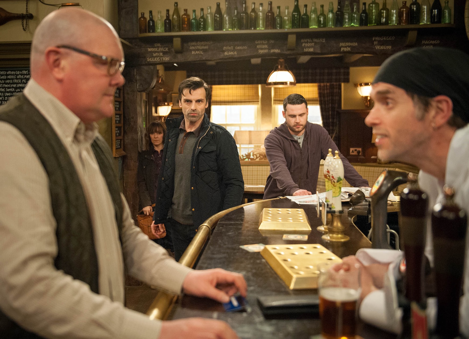 Pierce wanted to find the man having an affair with his wife (Credit: ITV/Shutterstock)