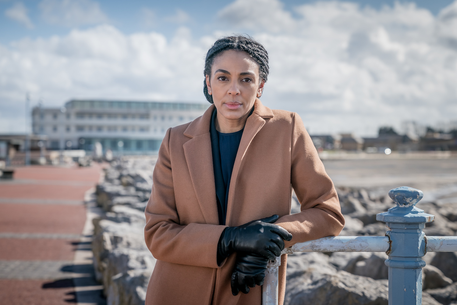 Marsha Thomason in The Bay was a star in the US before she starred in the UK