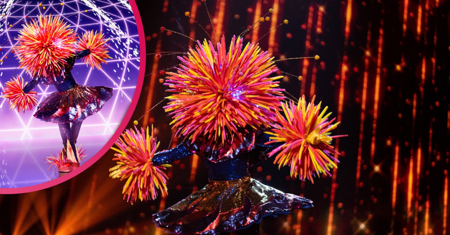 The Masked Singer UK firework