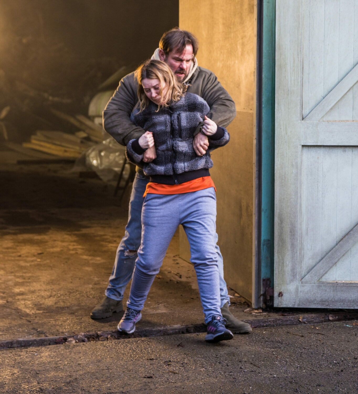 Coronation Street Abi is in danger when she calls the police on Dean